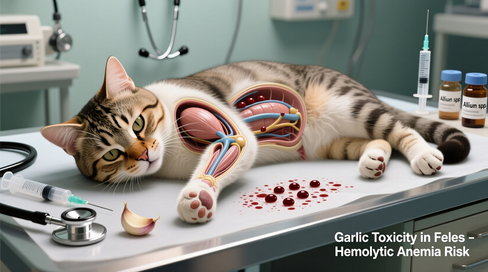 Garlic Is Toxic to Cats: Symptoms, Treatment & Prevention