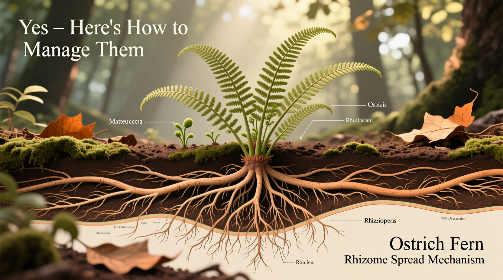 Do Ostrich Ferns Spread? Yes – Here's How to Manage Them