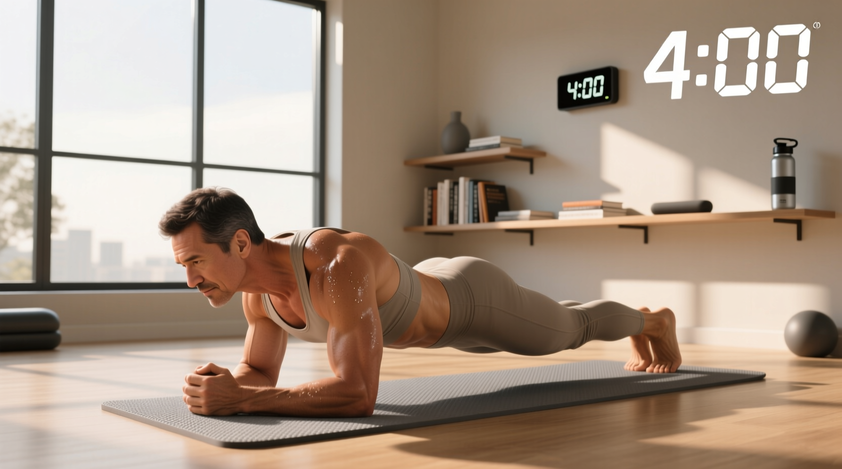 4 minute plank calorie burn guide