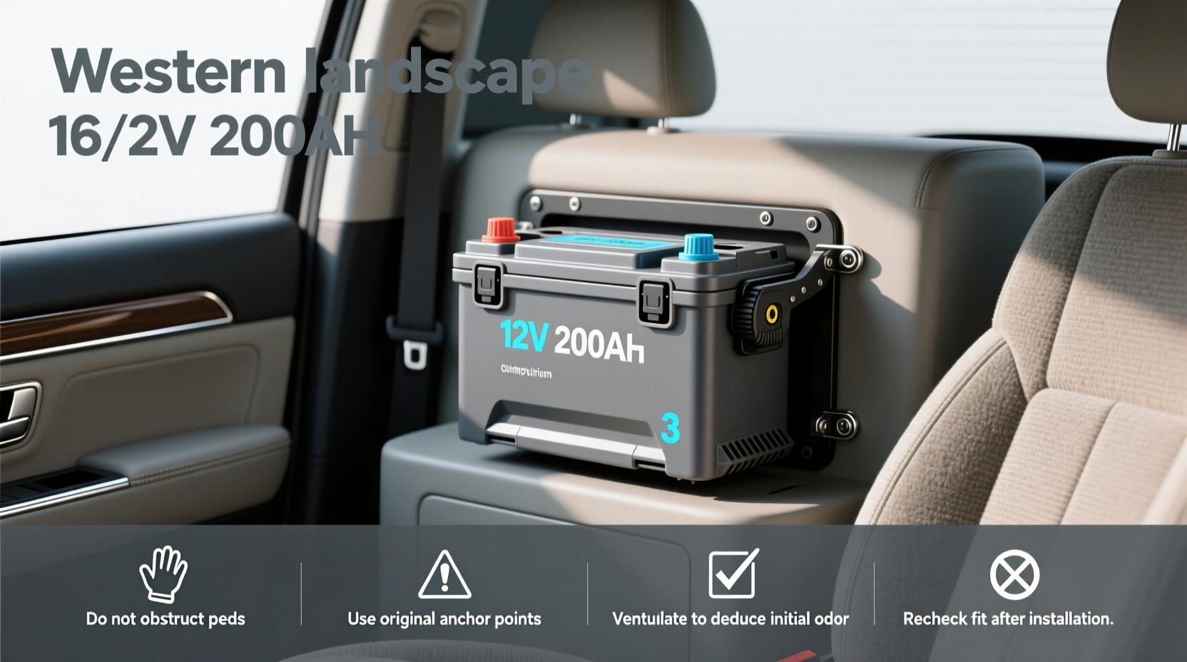 How to Choose Batterie Lithium 12V 200Ah Camping Car