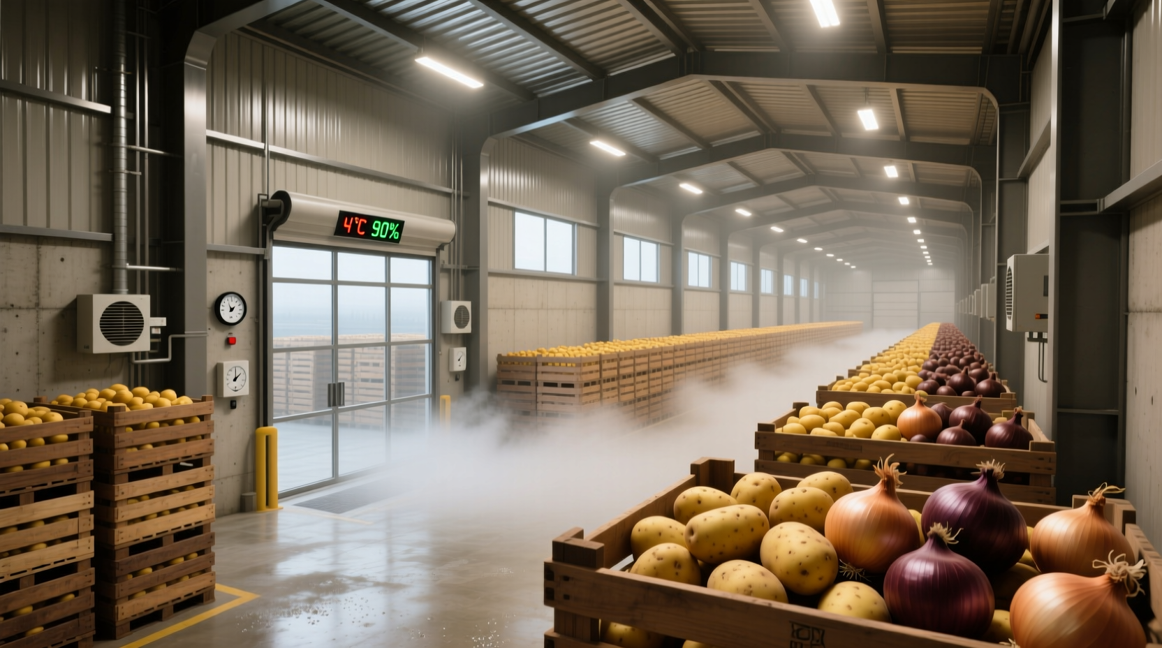 potato and onion storer