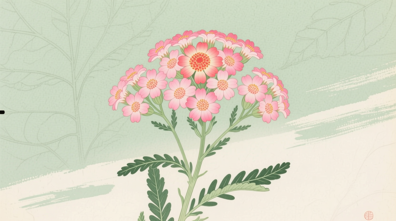 pink grapefruit yarrow