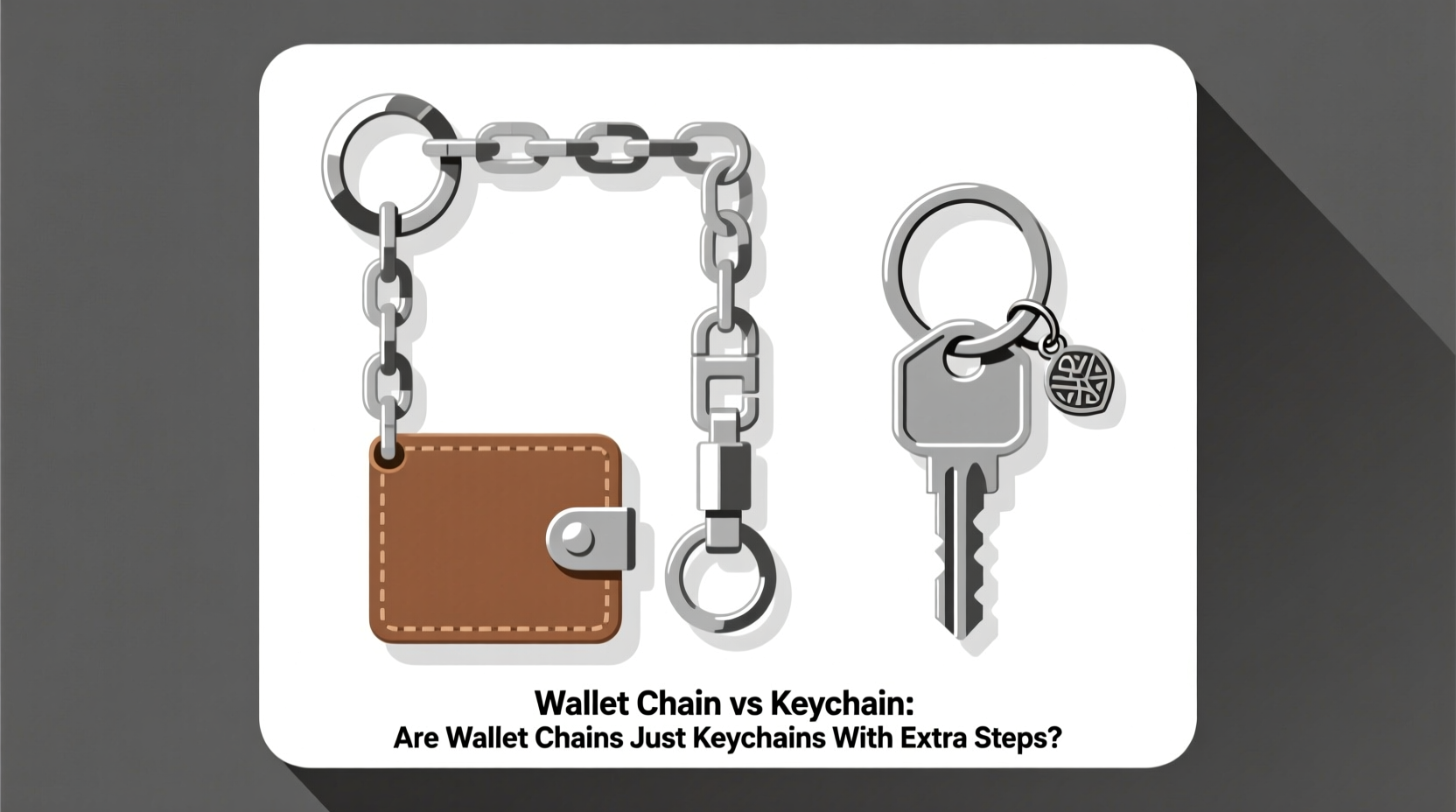 wallet chain vs keychain are wallet chains just keychains with extra steps