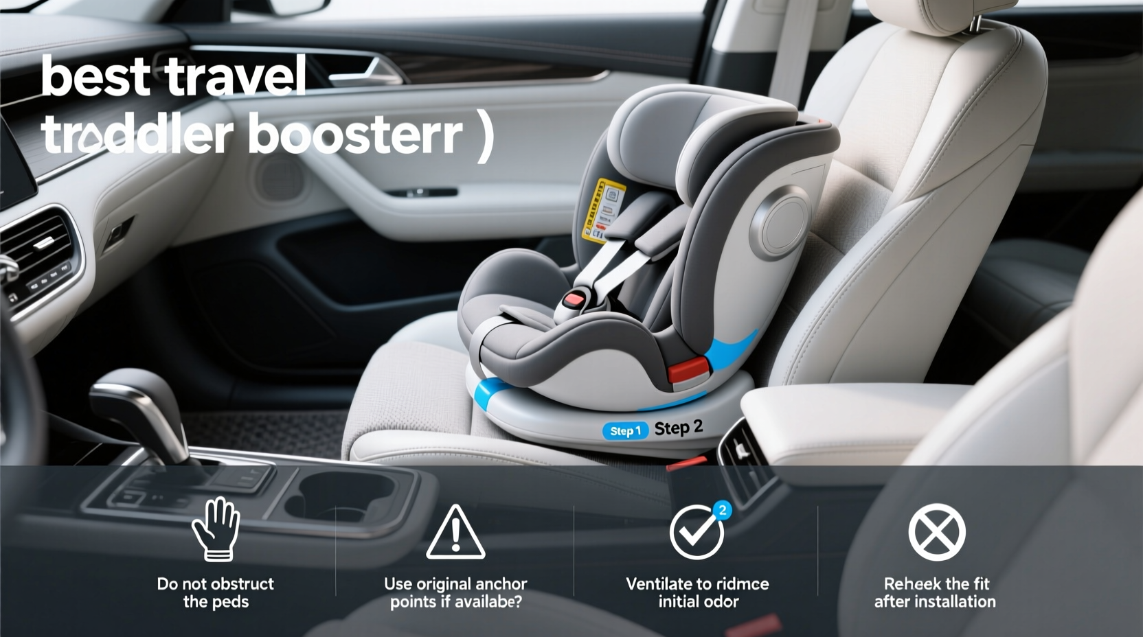 best travel toddler booster seat