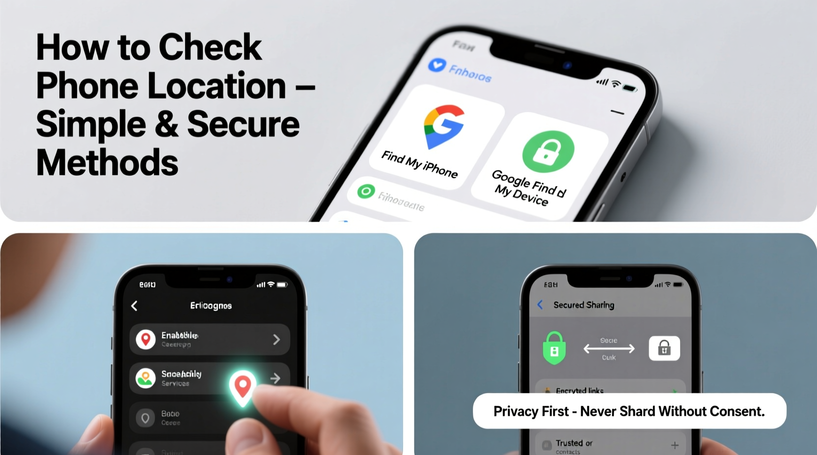 how to check a phone location simple and secure methods explained