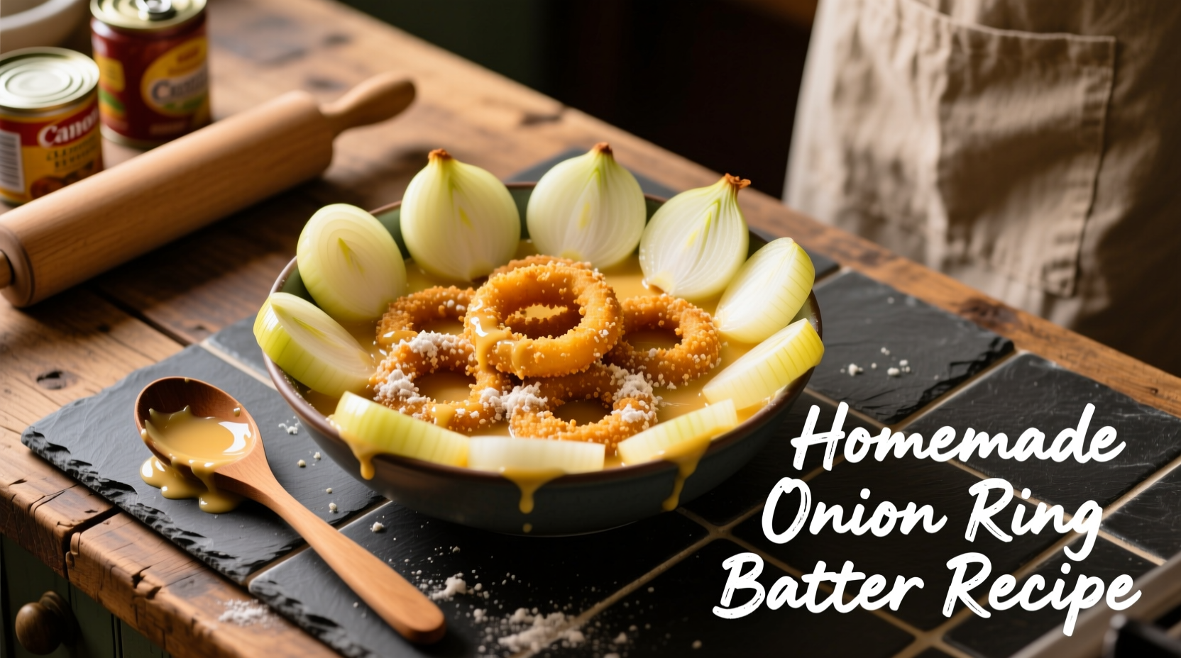 homemade onion ring batter recipe