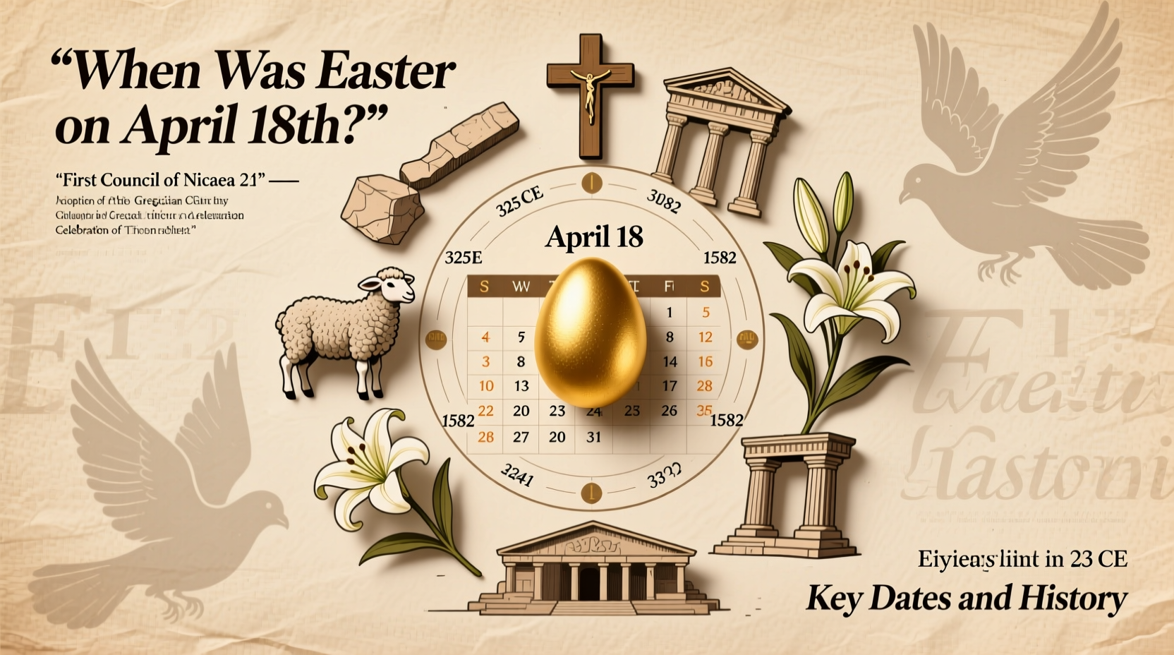 when was easter on april 18th