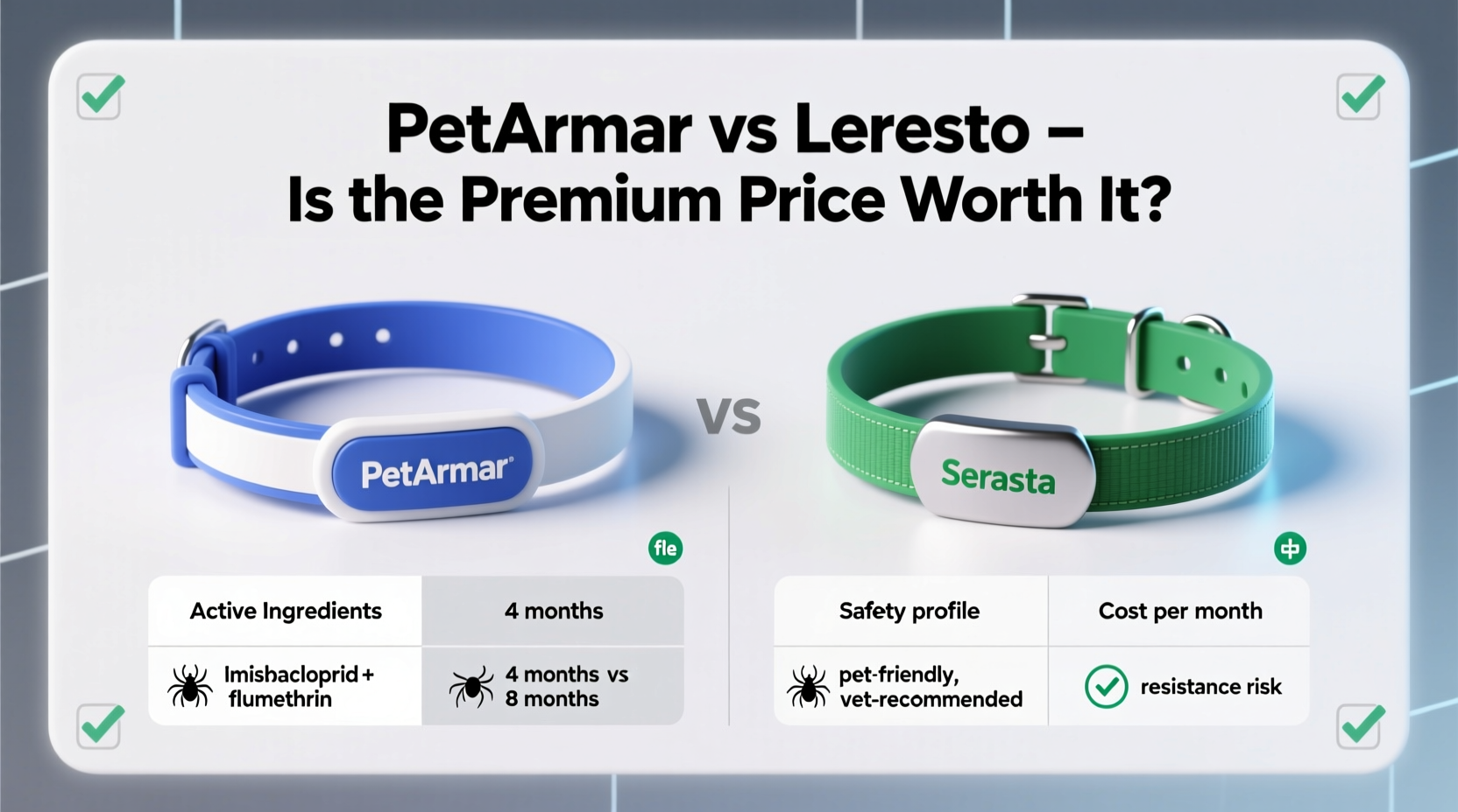 petarmor vs seresto is the name brand really worth the extra money for flea tick control