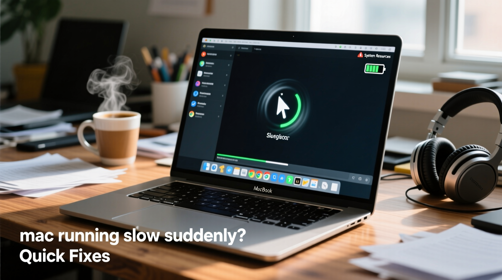 mac running slow suddenly reasons quick fixes