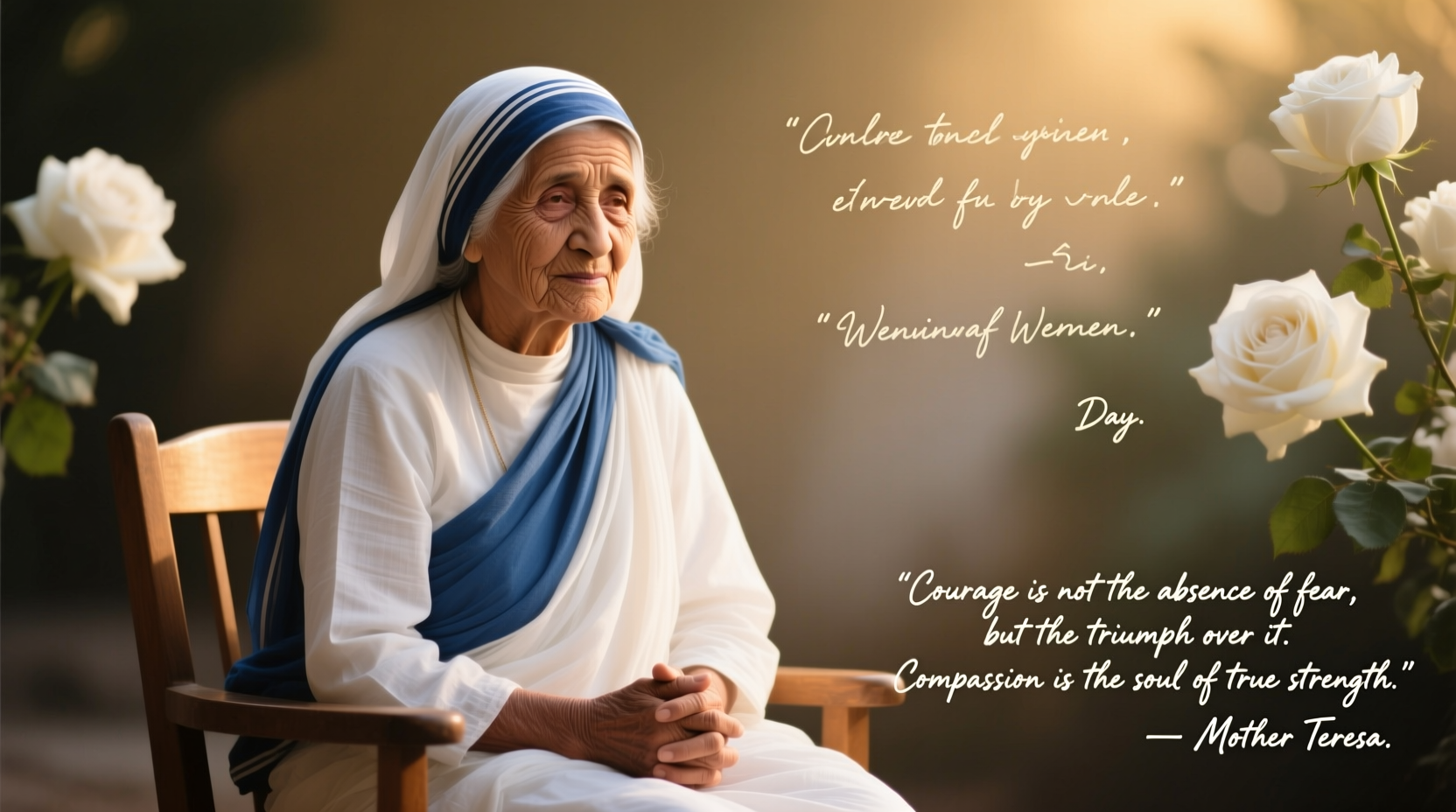 womens day quotes by mother teresa