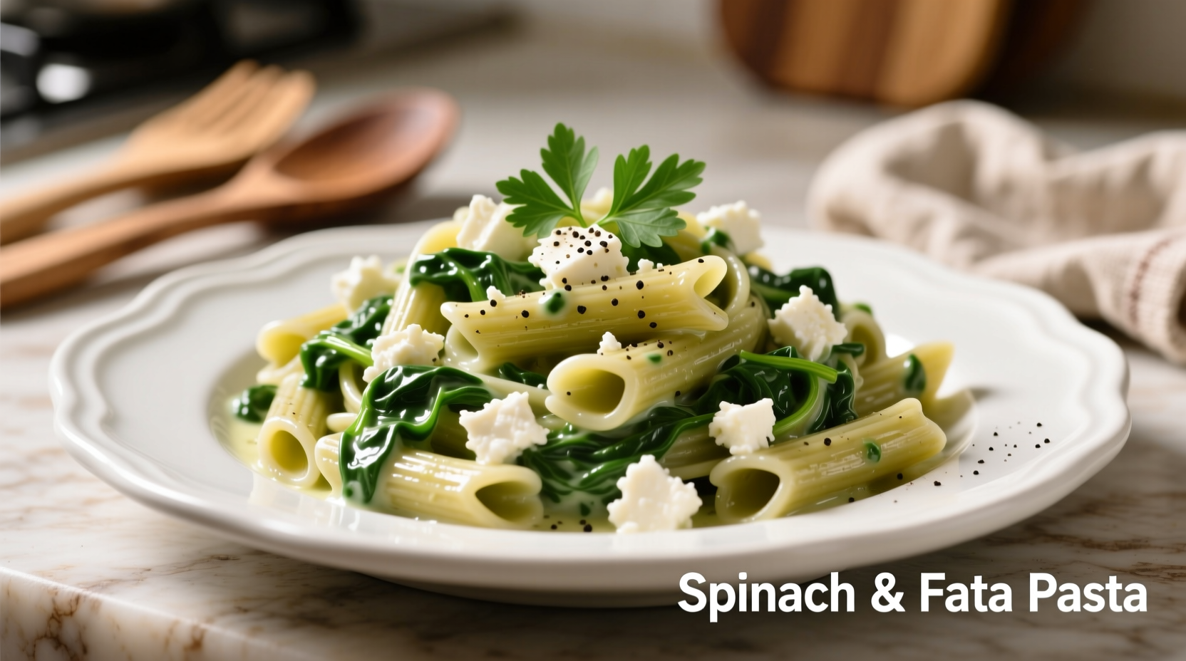Spinach and Feta Pasta: Perfect Recipe in 20 Minutes