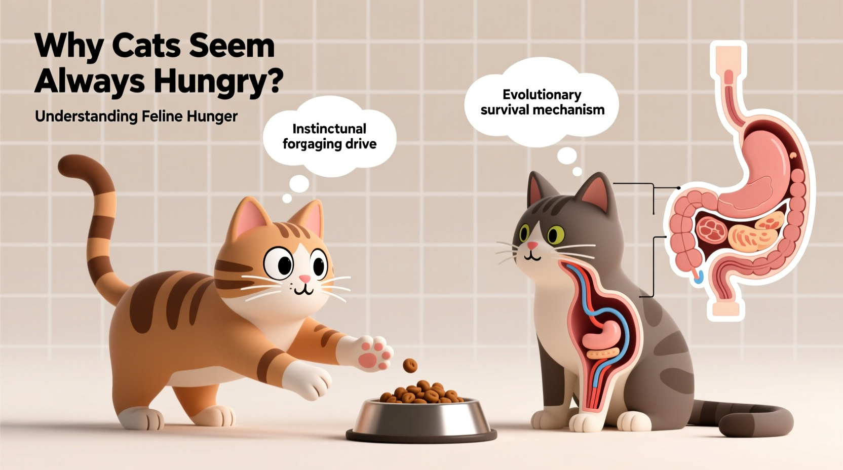 why are my cats so greedy understanding feline hunger