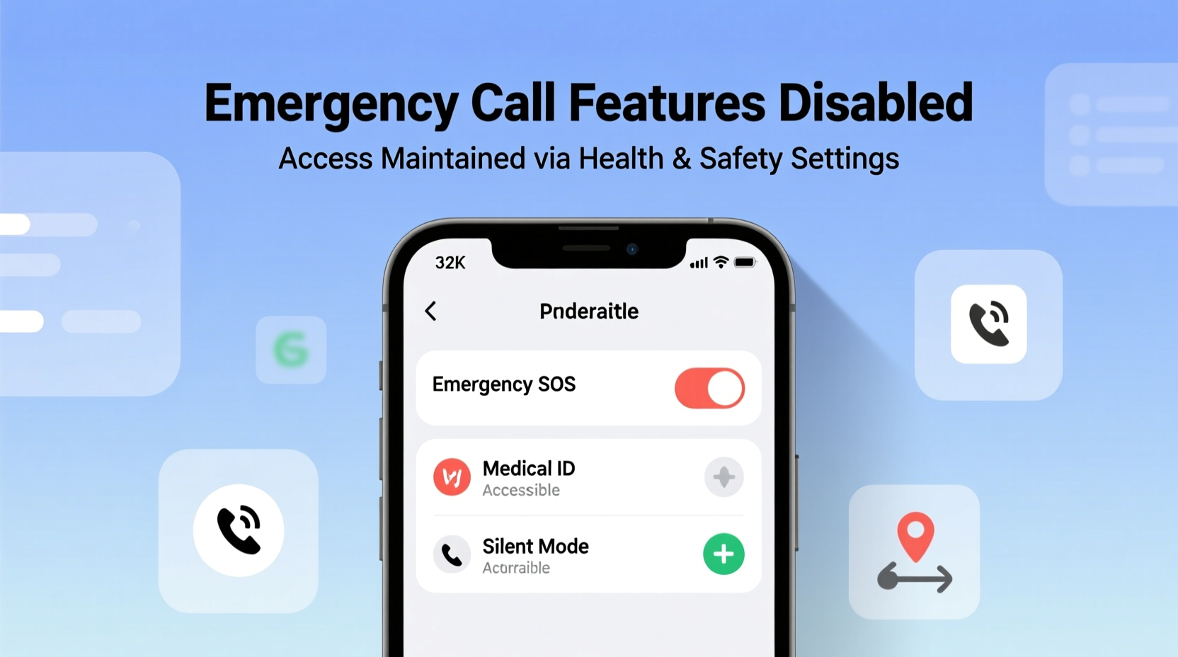 how to safely disable emergency call features on your smartphone without losing access