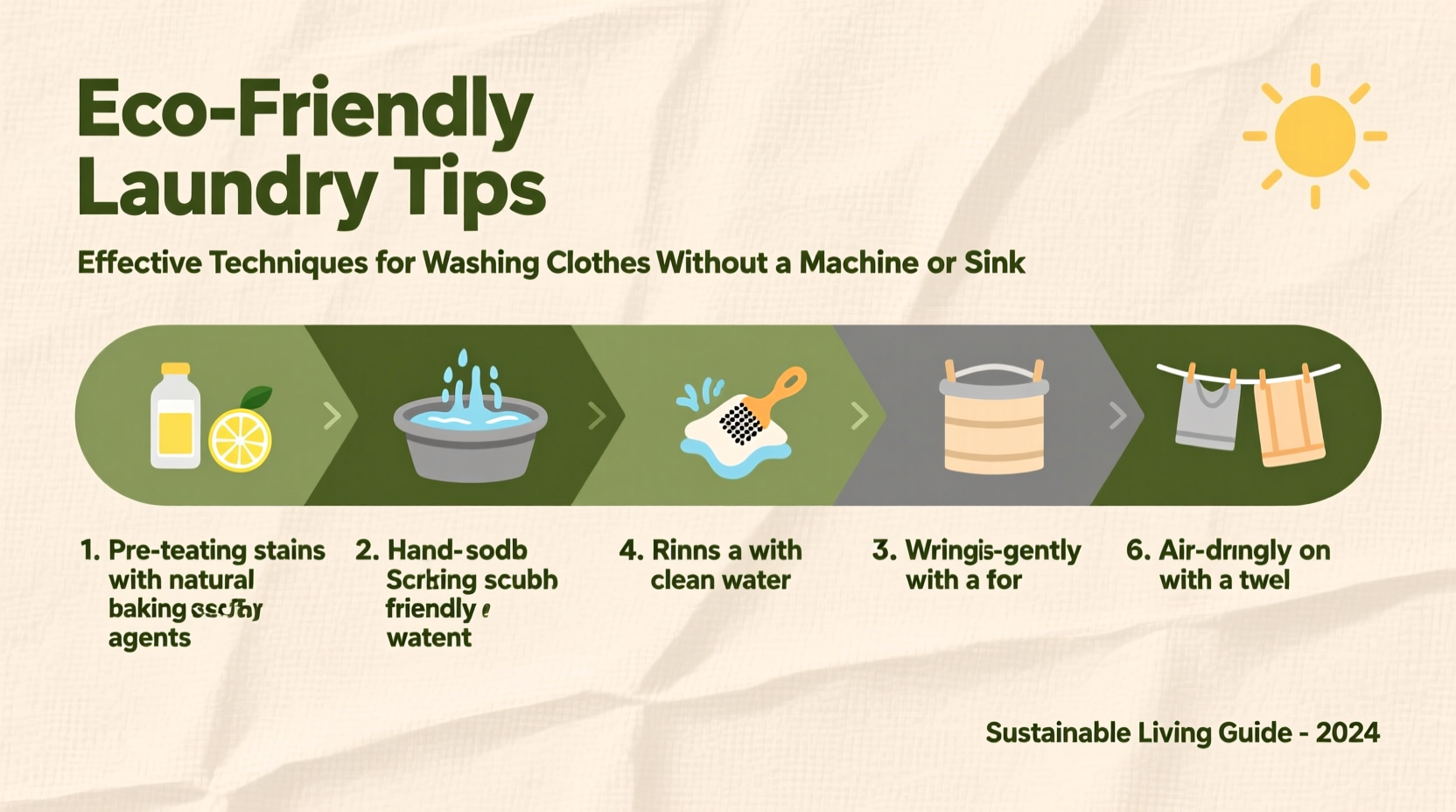 effective techniques for washing clothes without a machine or sink a practical guide