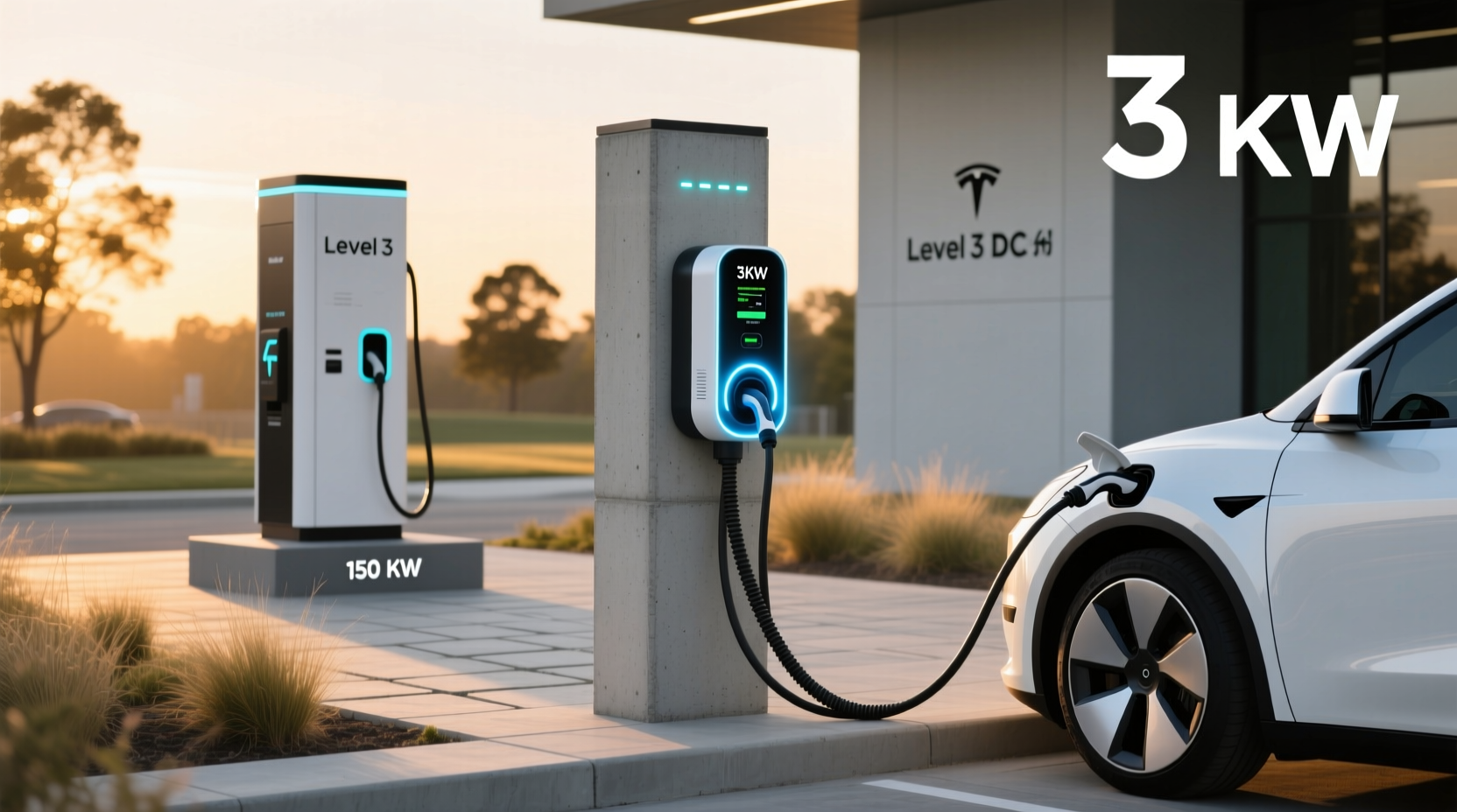 how to choose 3kw battery charger,How many kW is a level 3 charger?