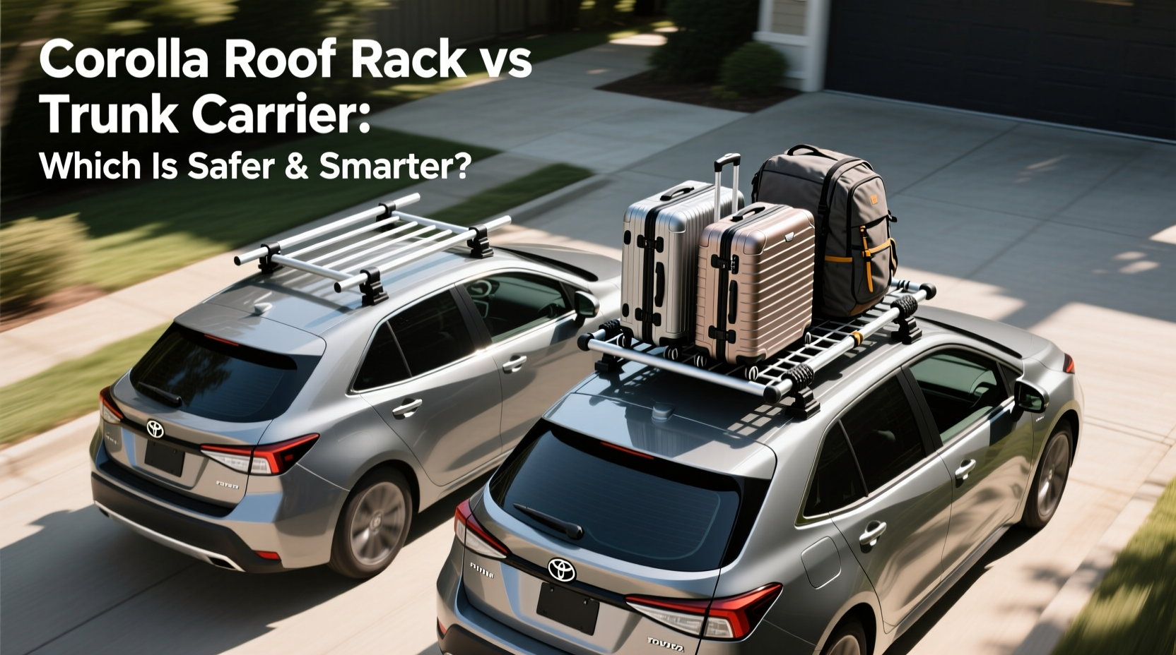 corolla roof rack vs trunk carrier