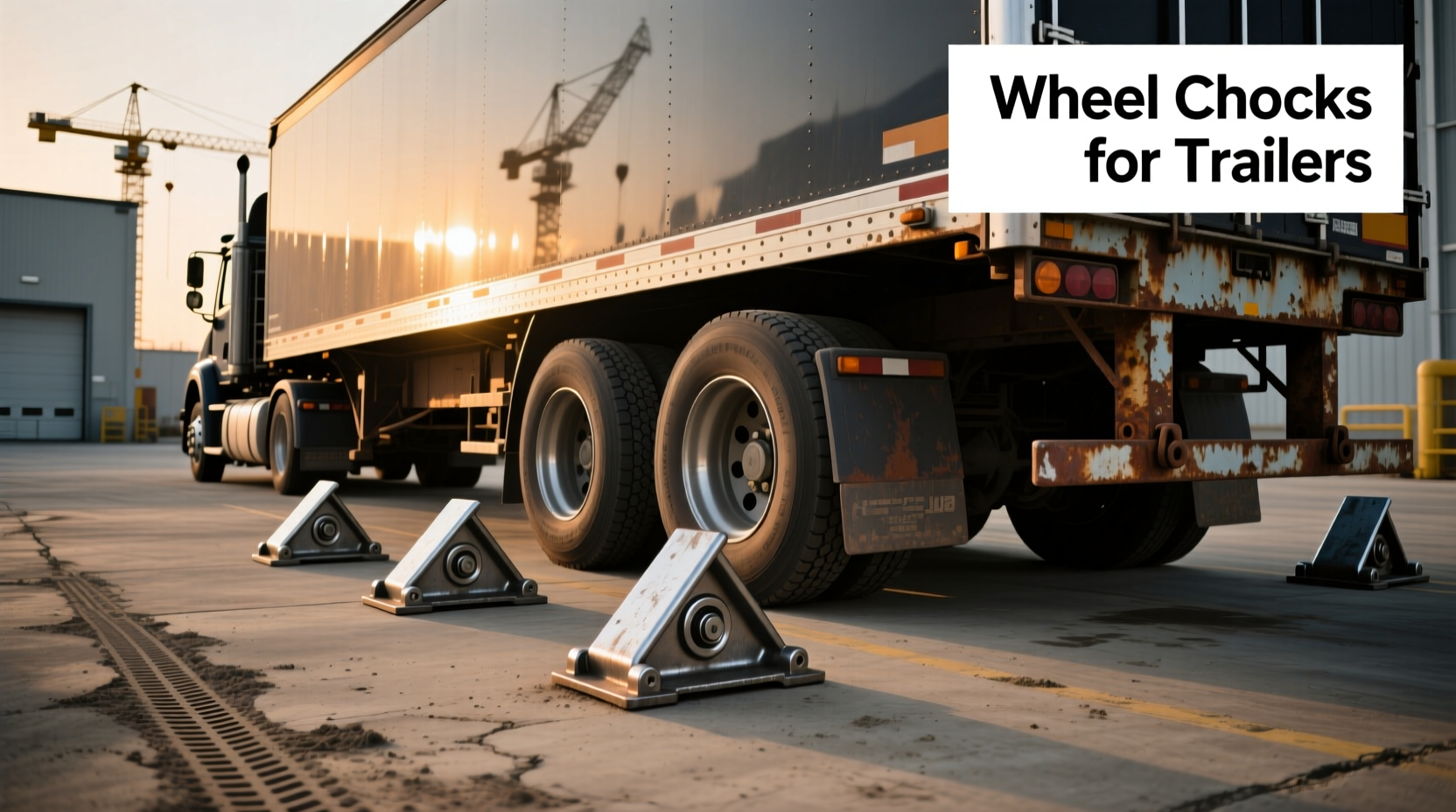 How to Choose Wheel Chocks for Trailers: Safety, Sizing & Best Practices