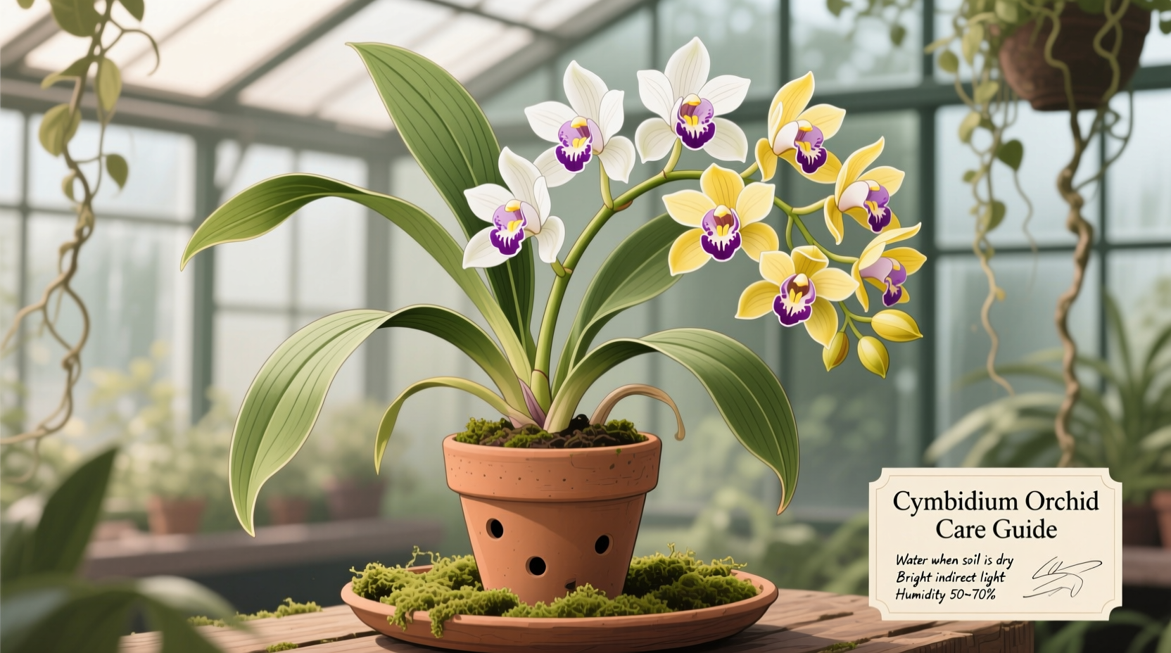how to care for cymbidium orchids