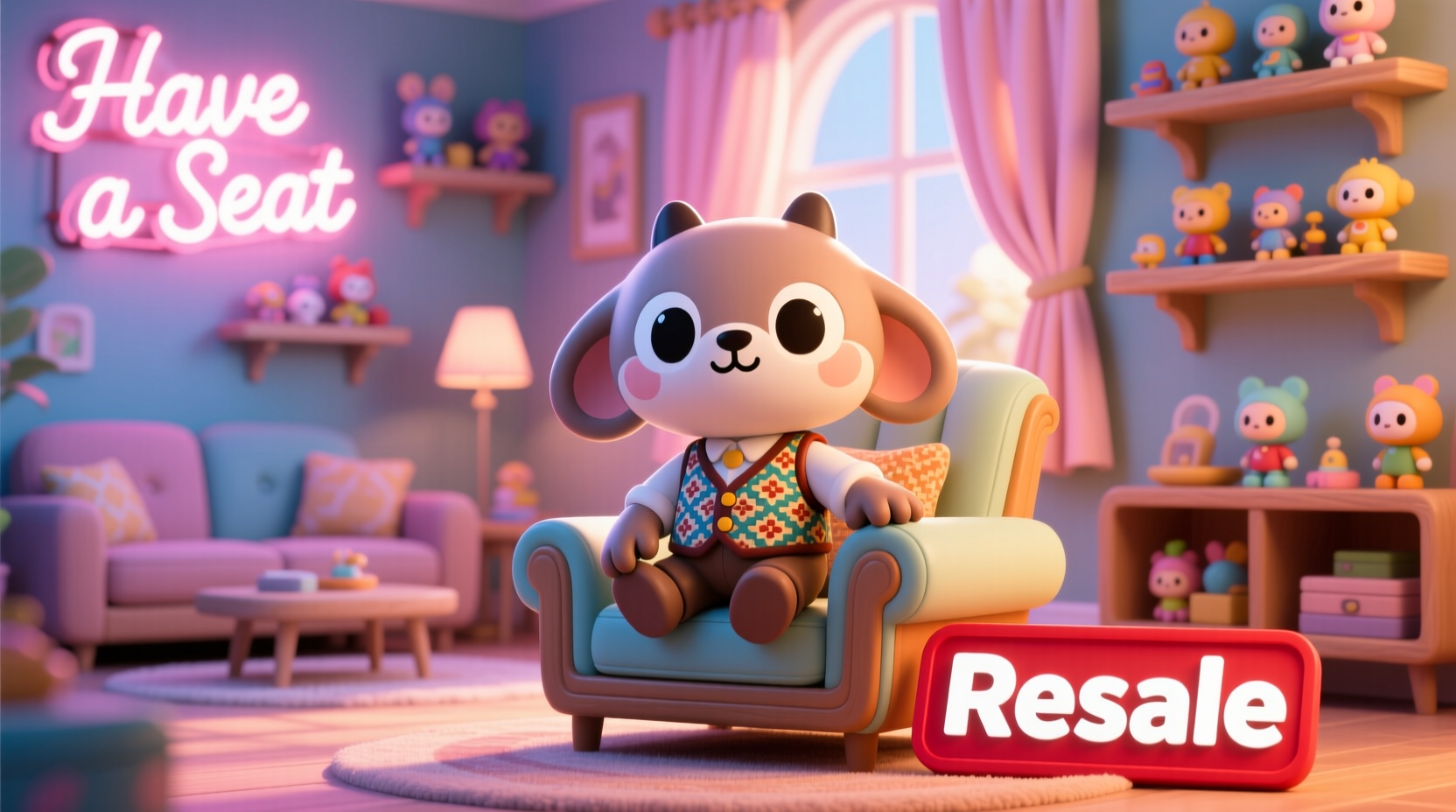 have a seat labubu resale