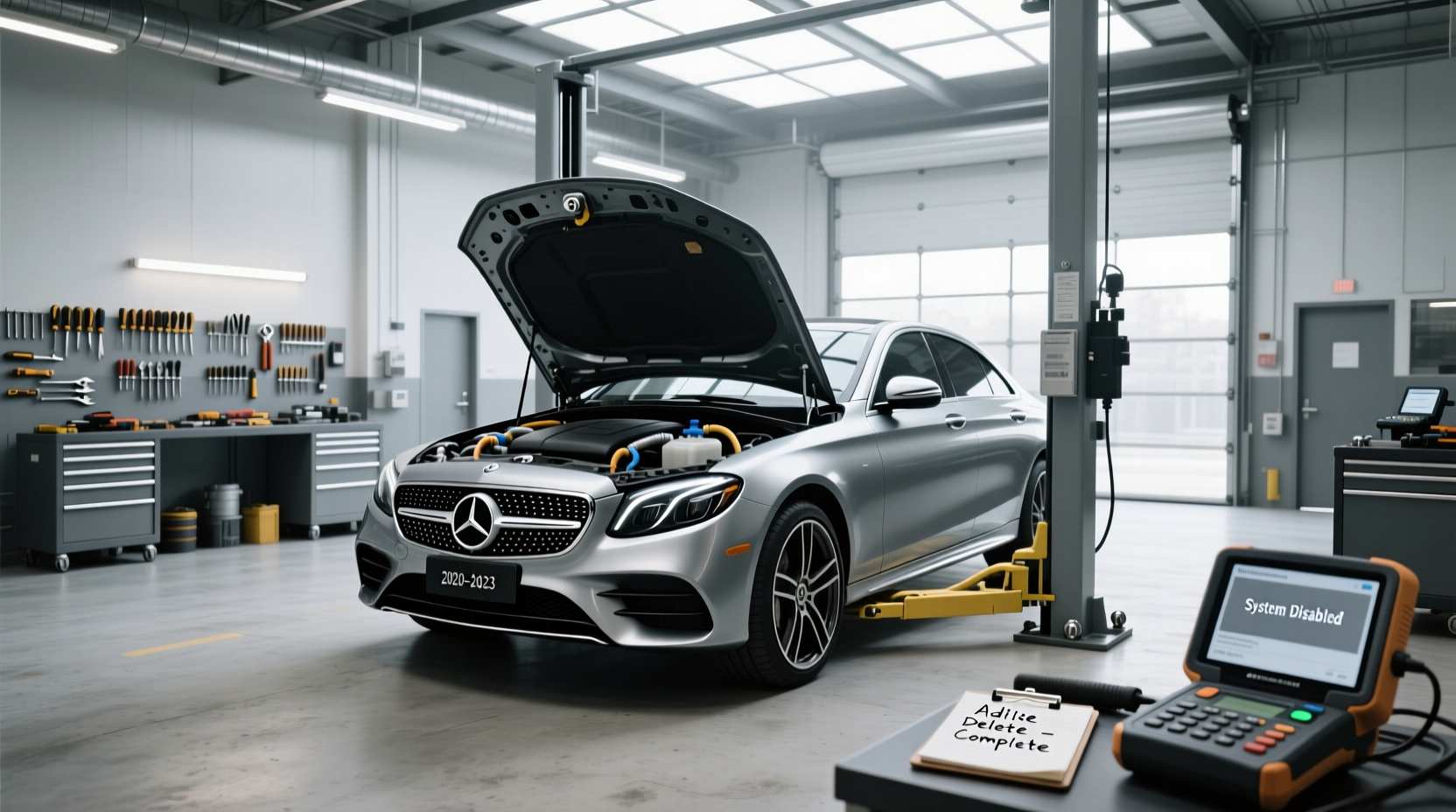 Can You Legally Delete AdBlue on a Mercedes? What You Need to Know
