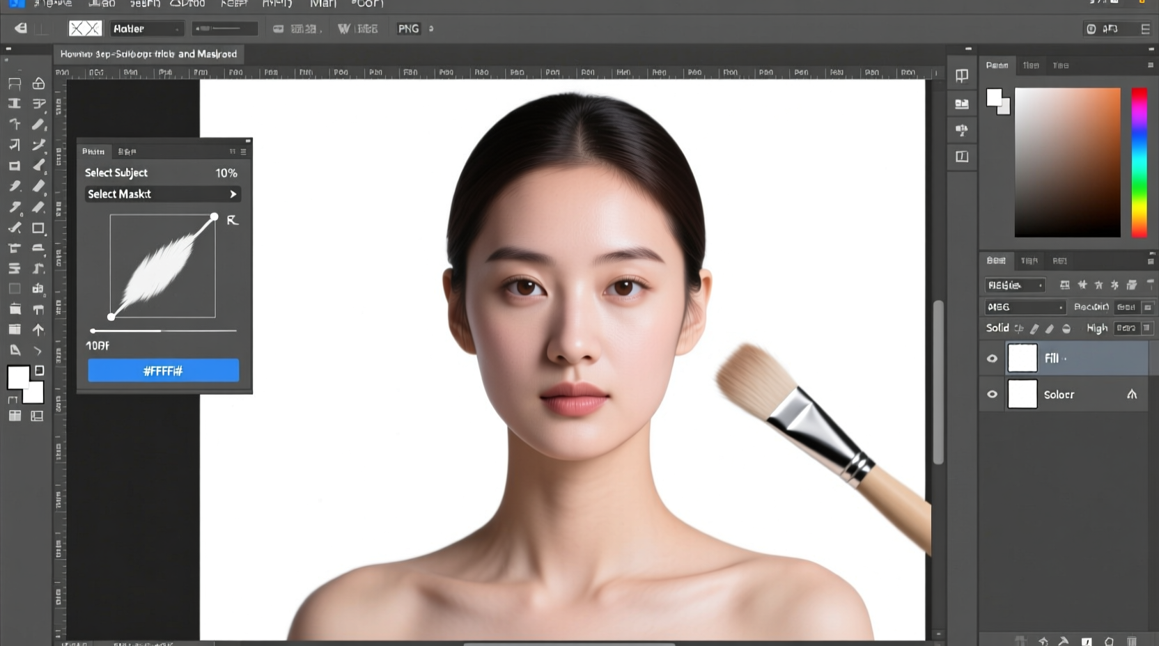 step by step guide how to make the background of a picture white easily and professionally