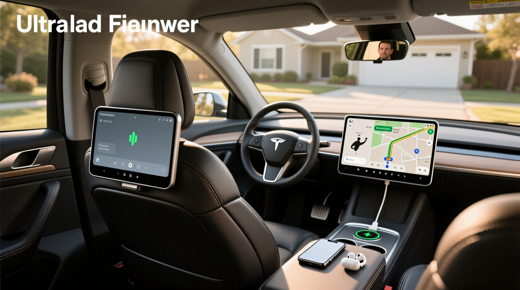 What Is a Car Headrest Monitor with Android OS?