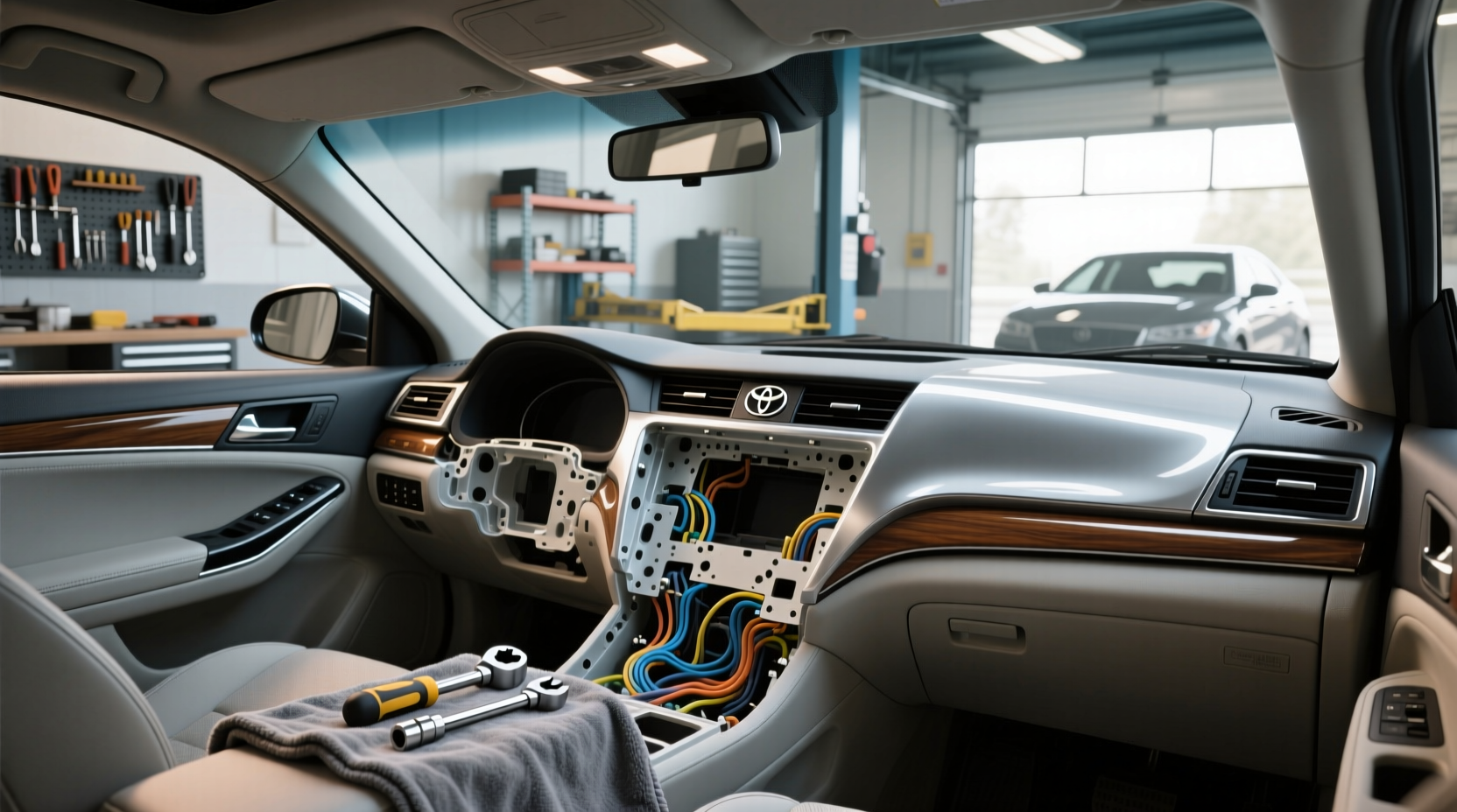 2011 toyota camry dashboard replacement guide