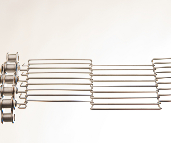 Pizza Oven 316 Stainless Steel Wire Conveyor Food Mesh Belt For Baking