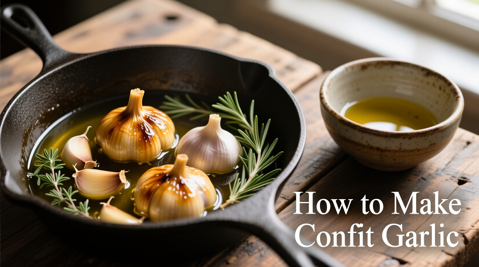 How to Make Confit Garlic: Foolproof Home Method