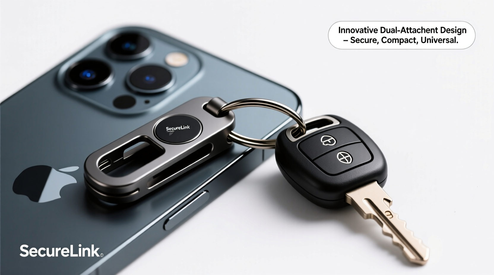 creative ways to securely attach a keychain to both your car keys and iphone