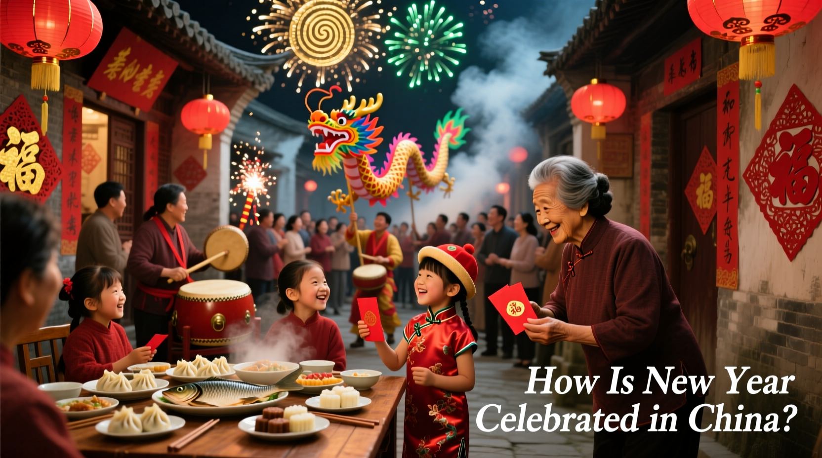 how is new year celebrated in china