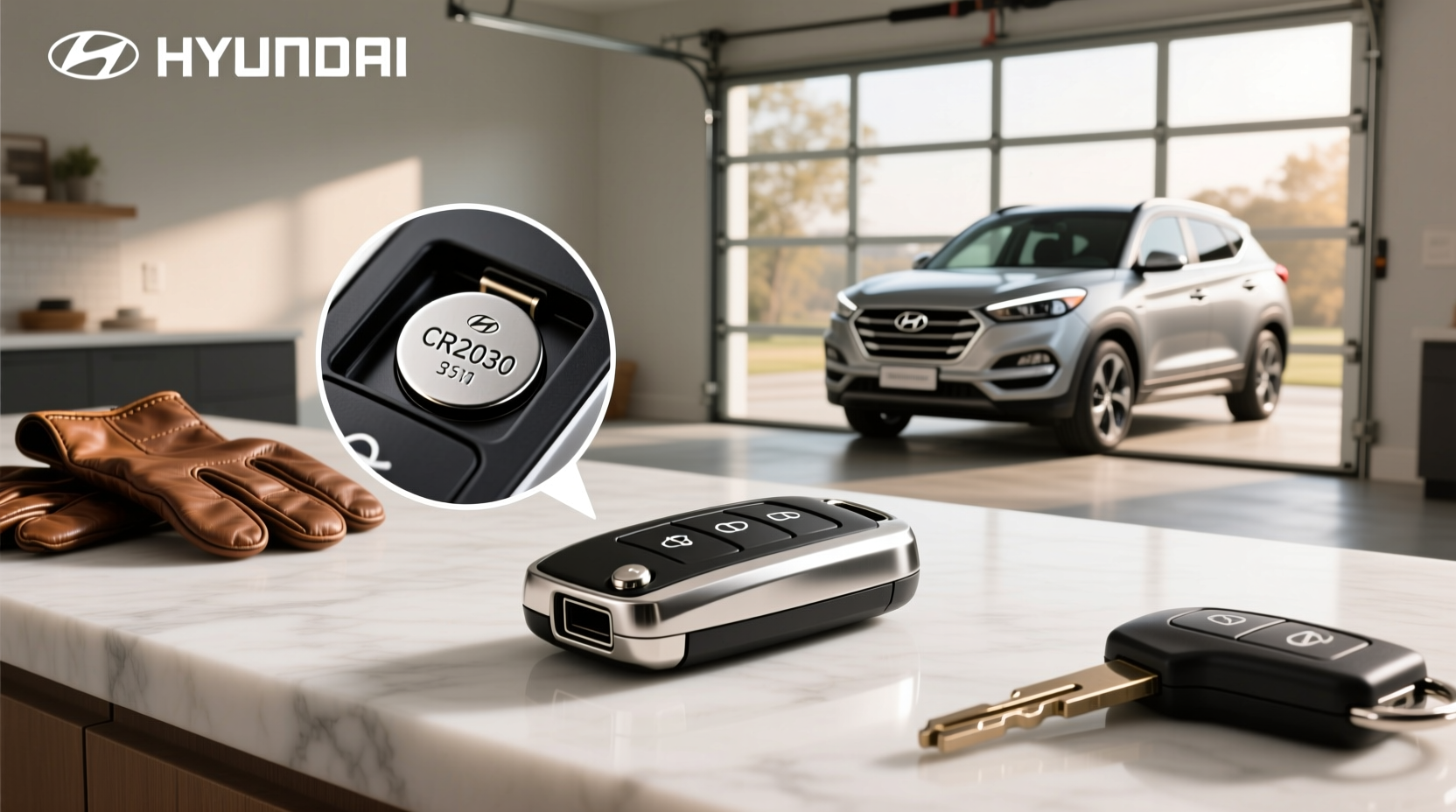 How to Replace Hyundai Tucson Key Fob Battery (2021–2025)