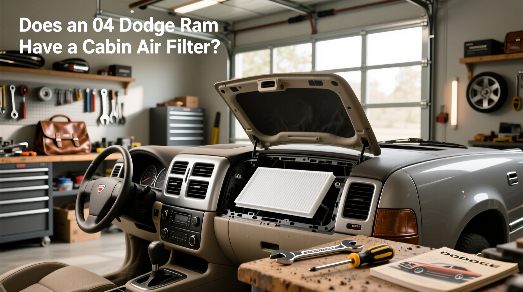 2004 dodge ram cabin air filter yes or no 