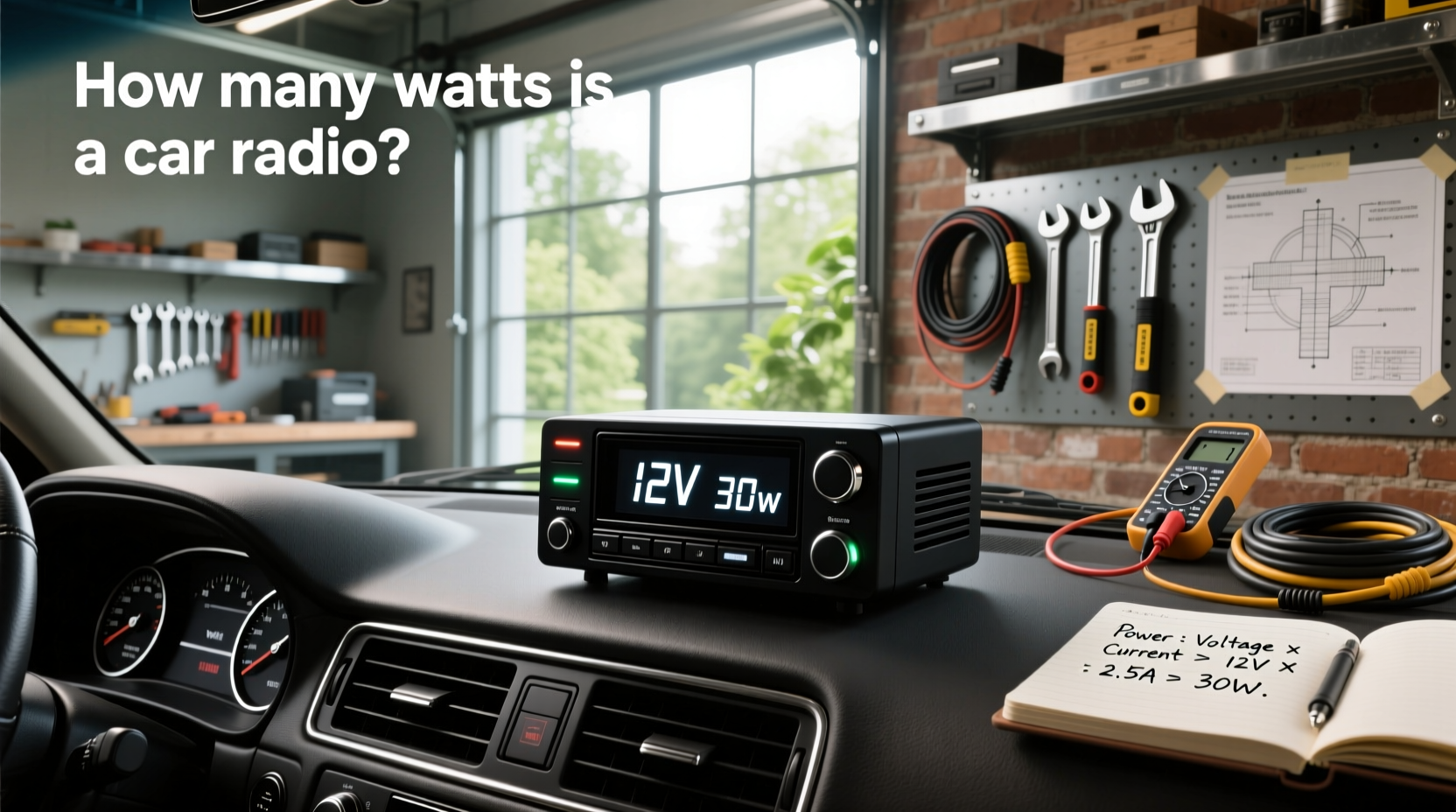 How to Choose 12 Volt Car Radio, How Many Watts Is a Car Radio?