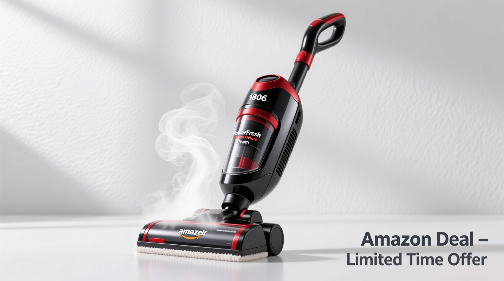 bissell 1806 powerfresh deluxe steam mop amazon deal