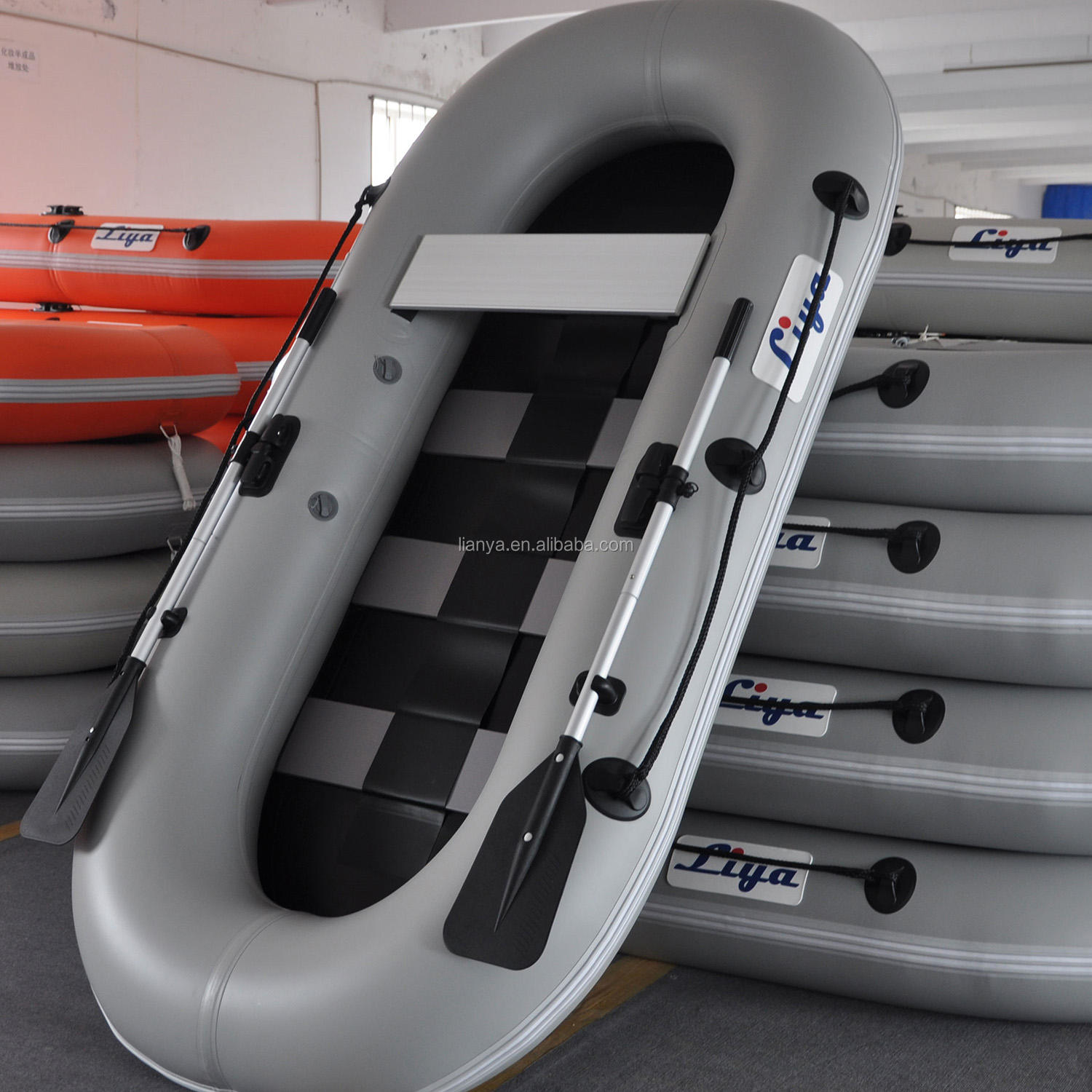 2米玻璃纤维船体肋骨船17英尺充气渔船 on m.alibaba.com