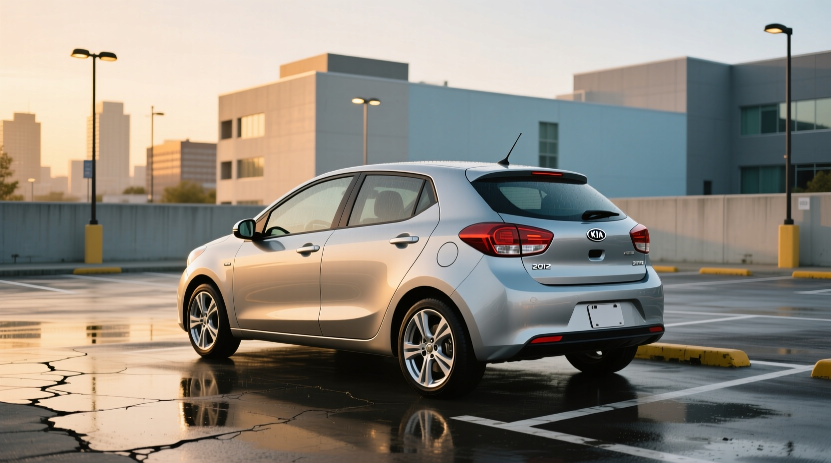 Kia 2012 Hatchback - Visual reference for Rio styling evolution