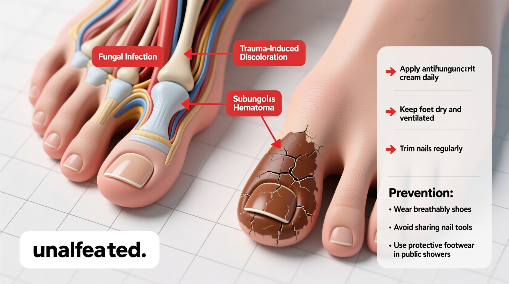 brown toenail causes treatments and prevention tips