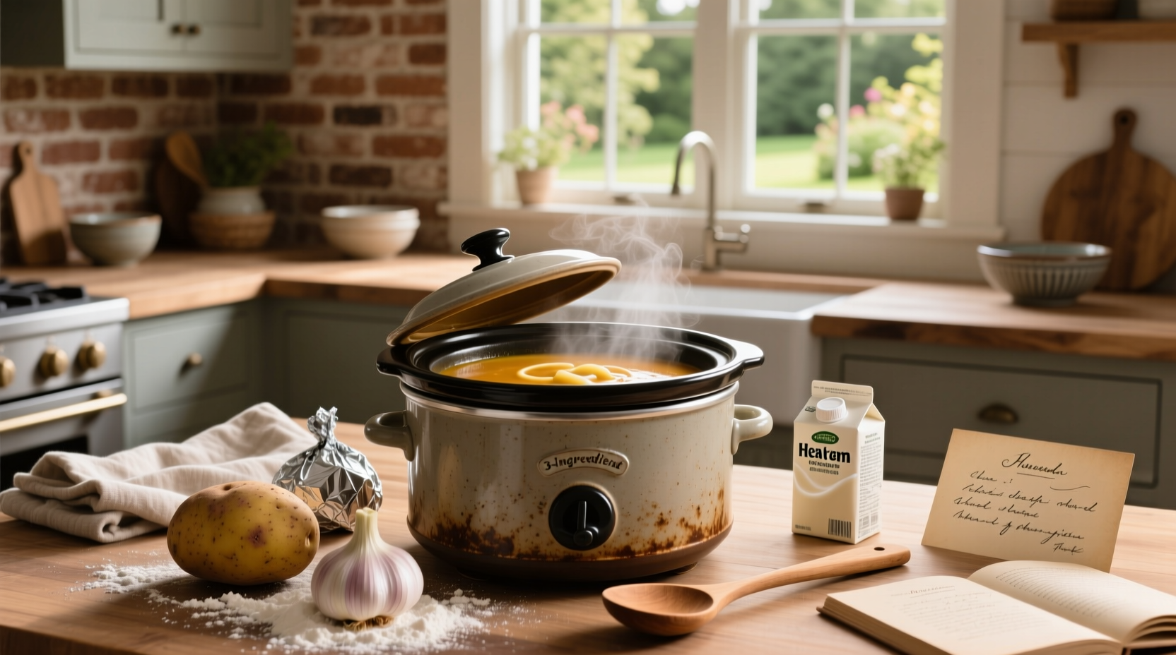 3 ingredient crockpot potato soup guide