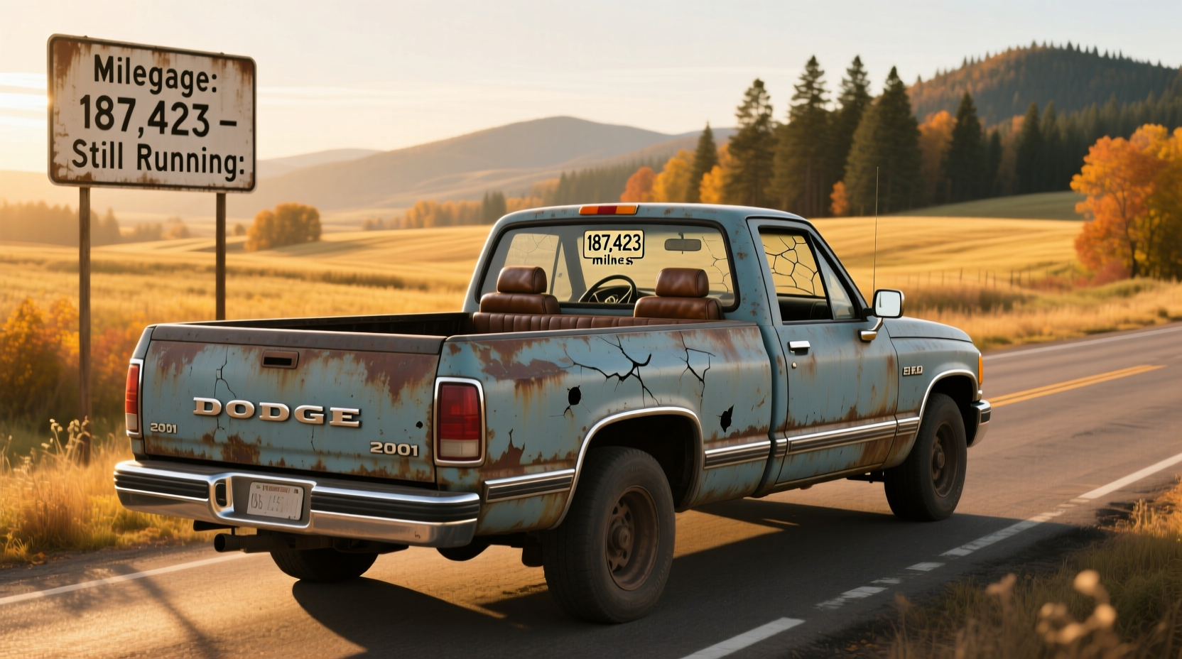 2001 Dodge Ram 1500 pickup truck