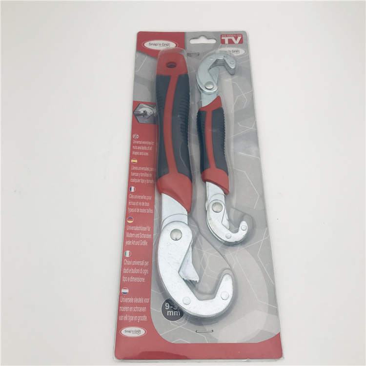 Adjustable universal extension multifunction custom torque allen Grip Universal wrench set