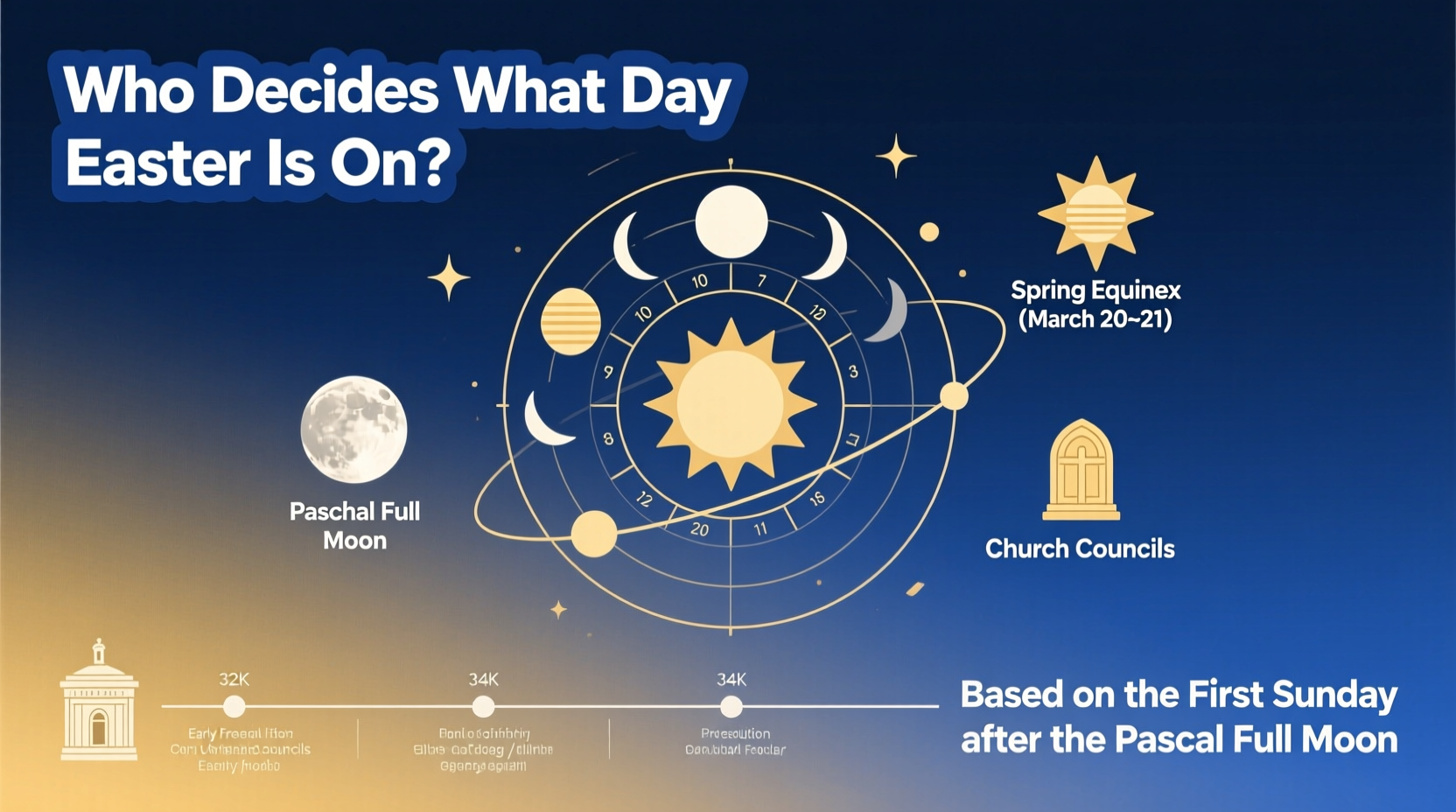 who decides what day easter is on