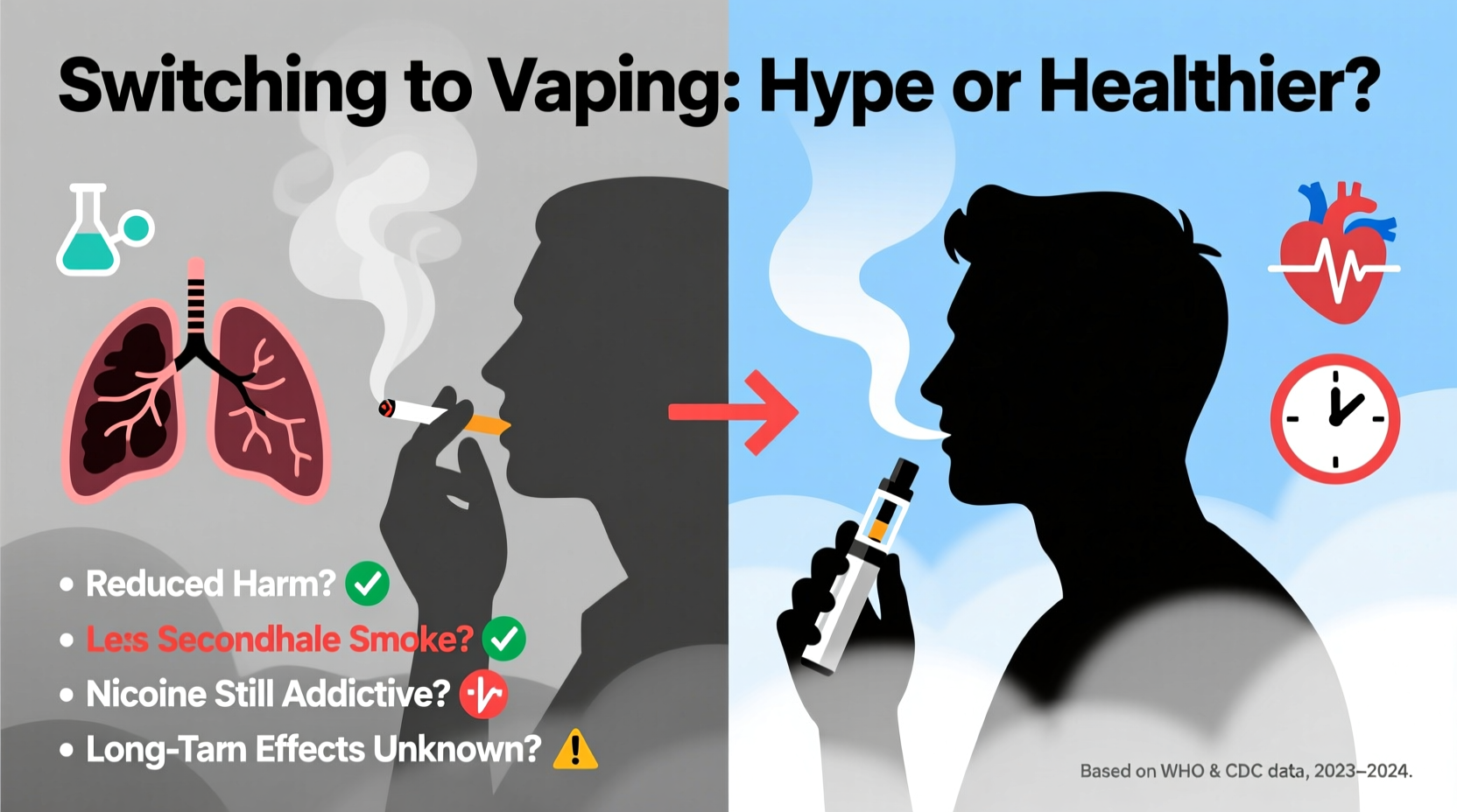 switching to vaping from tobacco is it just hype or is it really better