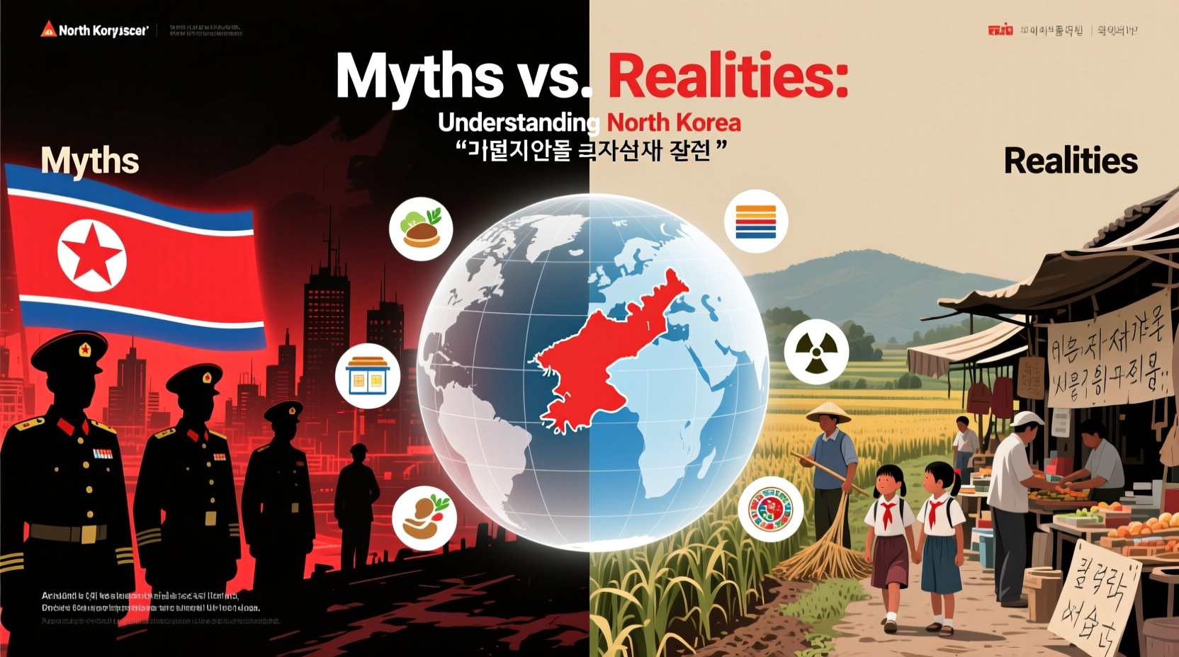 why is north korea considered bad myths realities