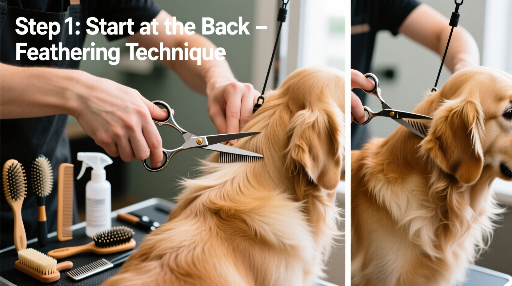 mastering dog thinning scissors step by step techniques for smooth natural grooming results