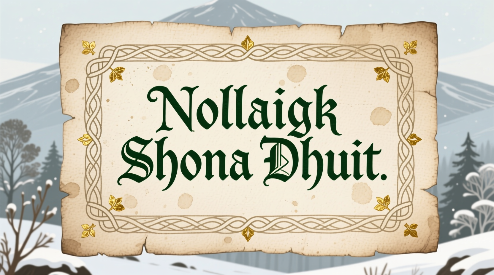 how to say happy new year in irish gaelic