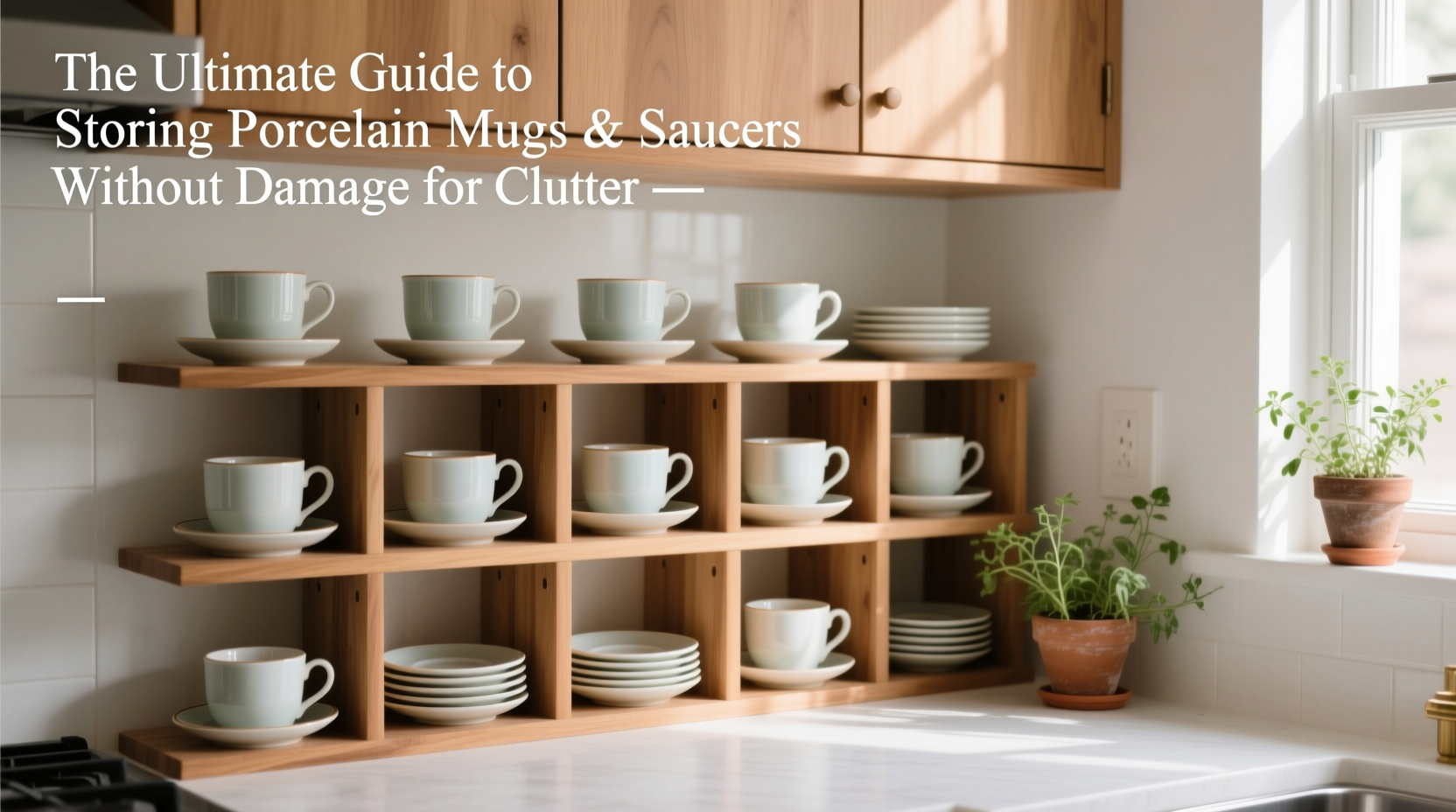 the ultimate guide to storing porcelain mugs and saucers without damage or clutter