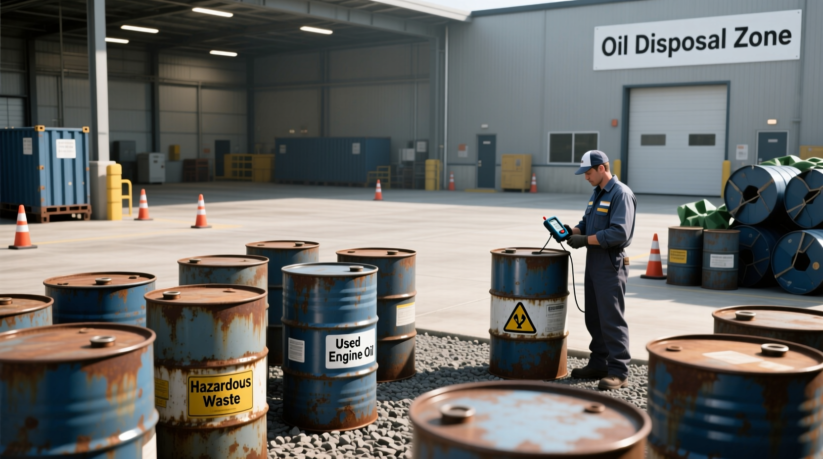 How to choose waste oil containers,How much does it cost to dispose of an old oil tank?