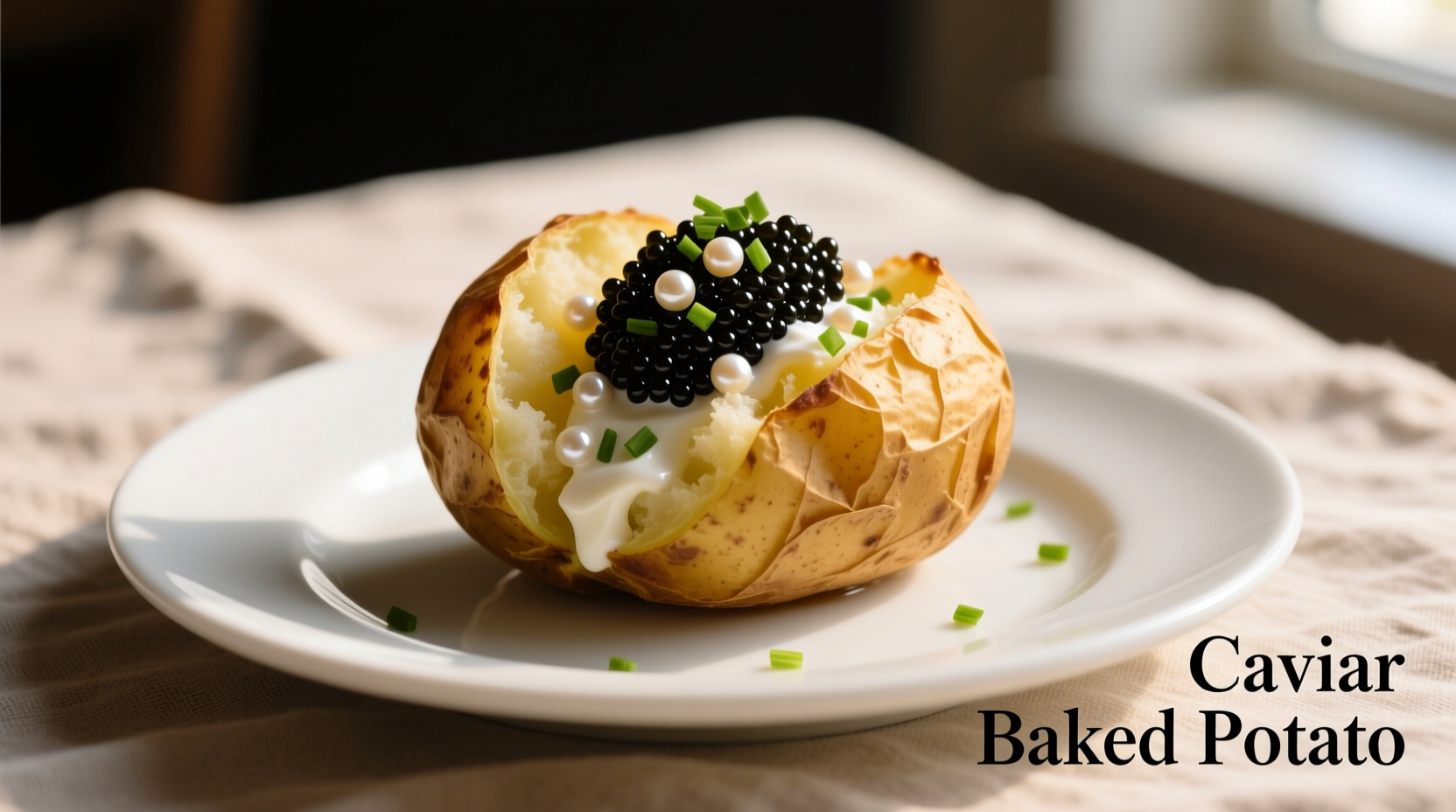 Caviar Baked Potato: Luxury Appetizer Guide