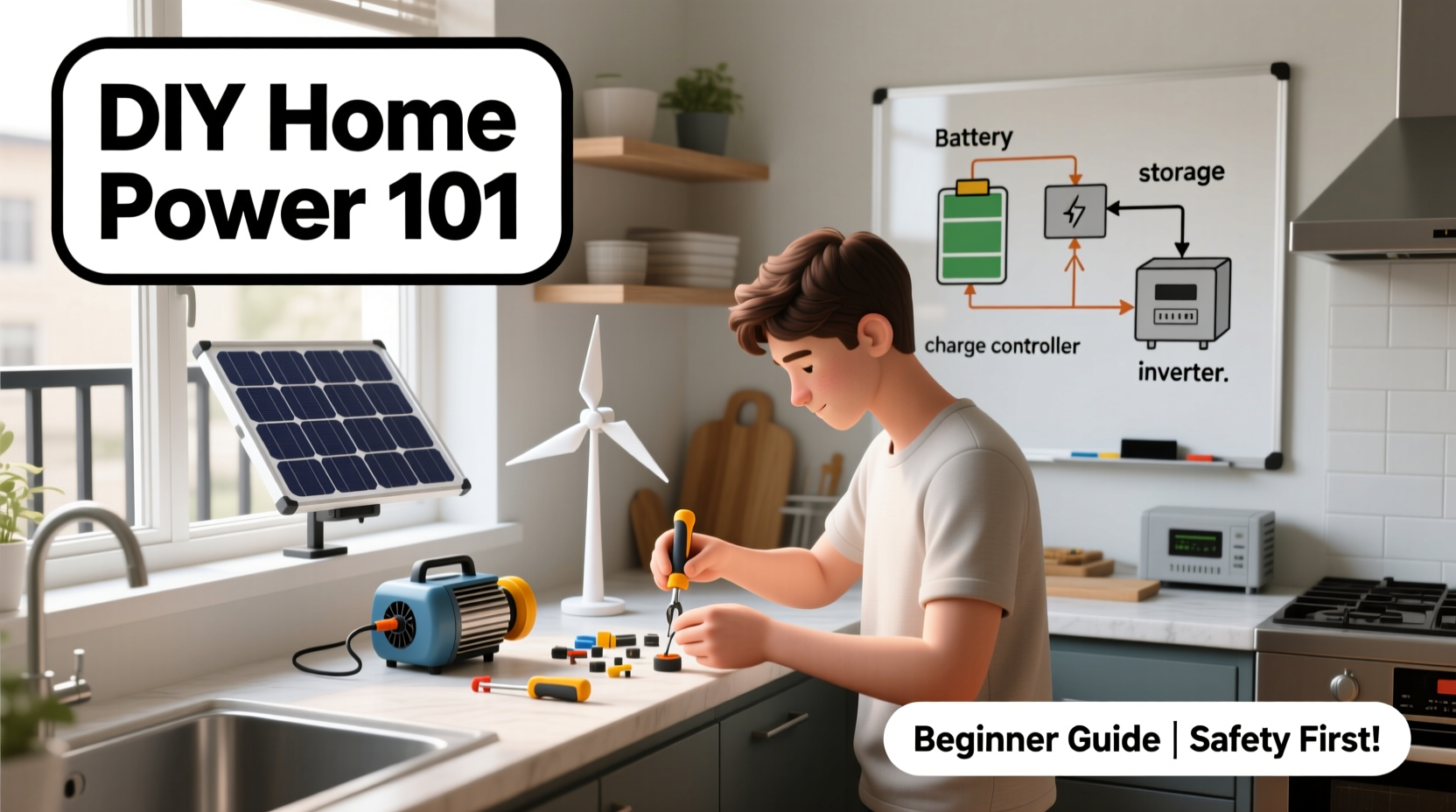 how to make electricity at home practical methods and diy tips for beginners